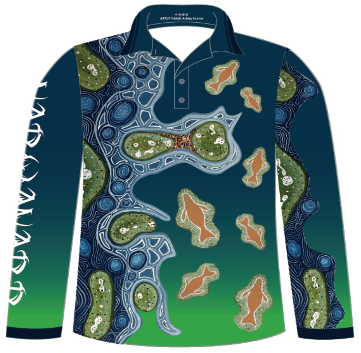 Innan Dinarr - Fishing Shirt (Front)