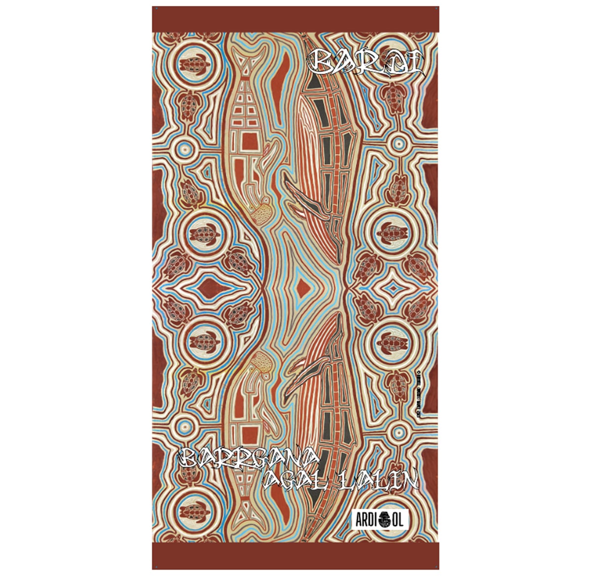 Ardi'ol Beach Towel - Barrgana Agal Lalin