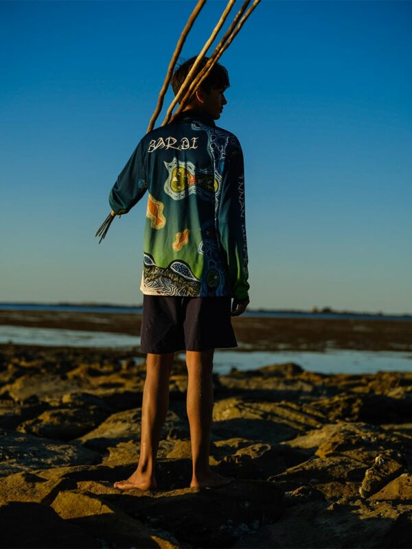 Ardi'ol Fishing Shirt - Innan Dinnar (Back)