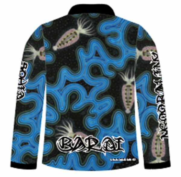 Ngoobaliny - Fishing Shirt Long Sleeve (Back)