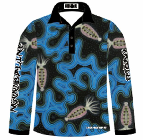 Ngoobaliny - Fishing Shirt Long Sleeve (Front)