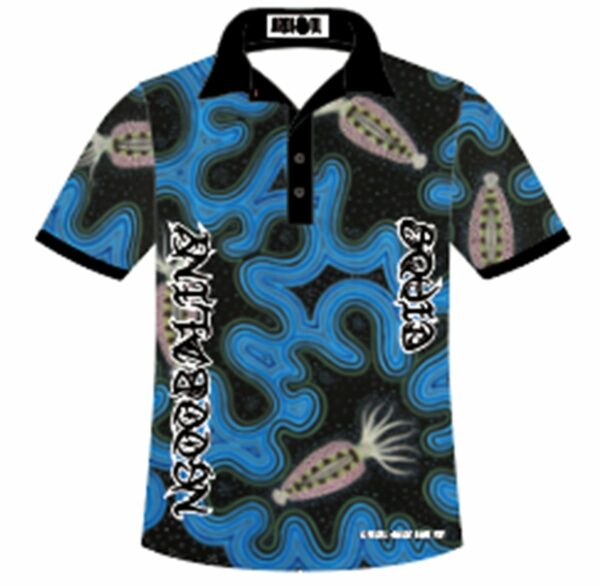 Ngoobaliny - Fishing Shirt Short Sleeve (Front)